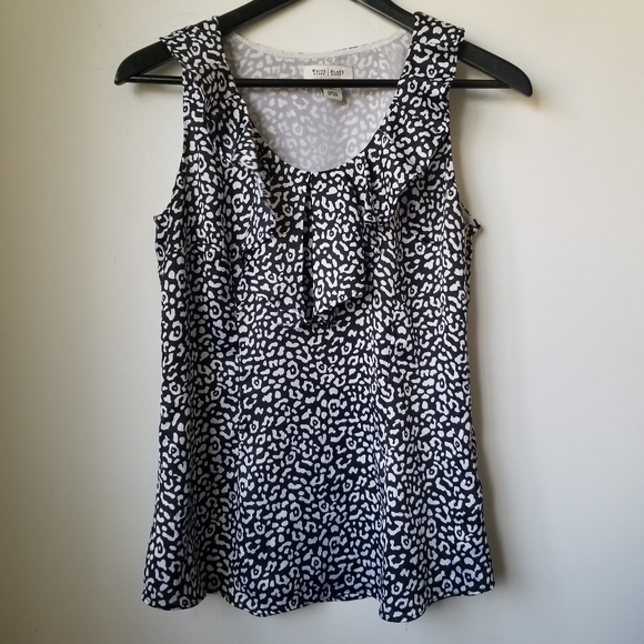 White House Black Market women's animal prints top - Picture 9 of 9